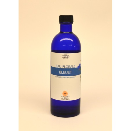 Eau florale de bleuet, calmante et rééquilibrante