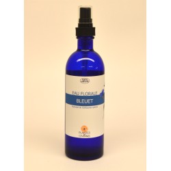 Eau florale de bleuet en spray, calmante et rééquilibrante