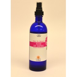 Eau florale Rose de Damas, astringente et tonique