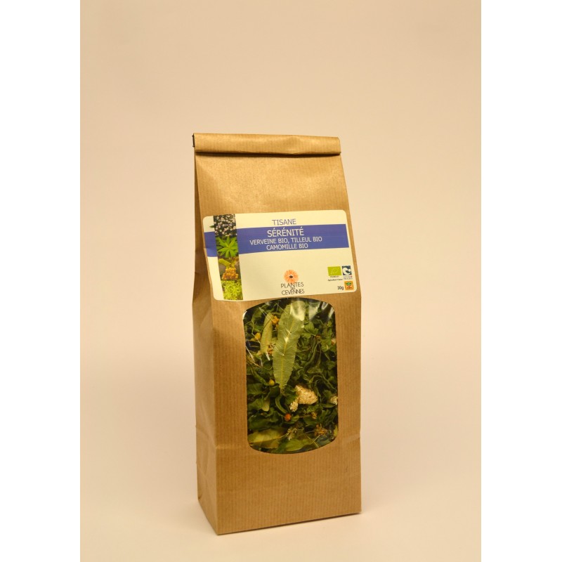Tisane sérénité à la verveine, Mélisse et camomille