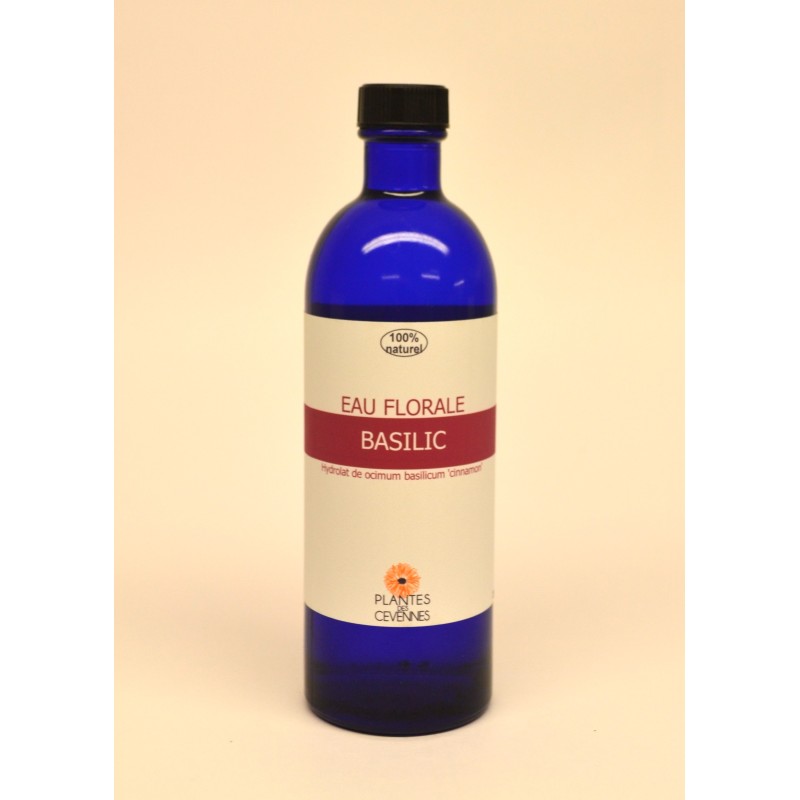 Eau florale de basilic cannelle, digestive